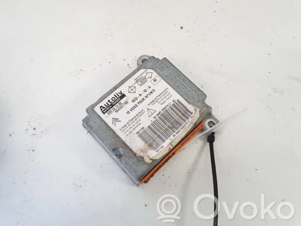 Citroen Xsara Sterownik / Moduł Airbag 