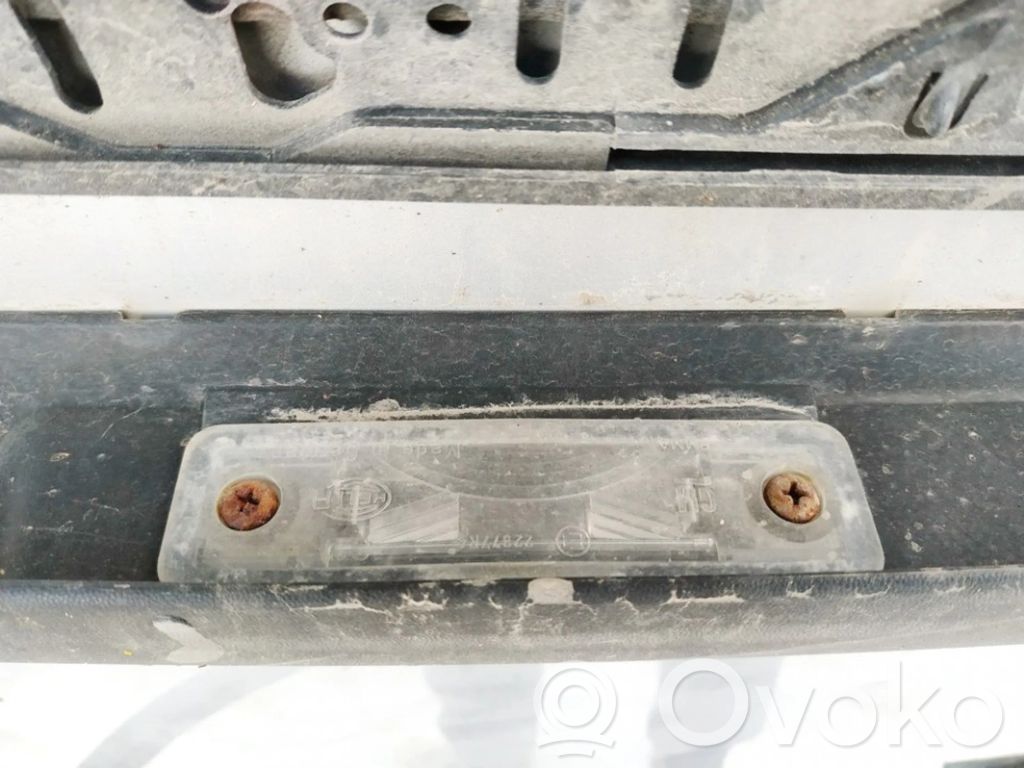 Éclairage de plaque d'immatriculation