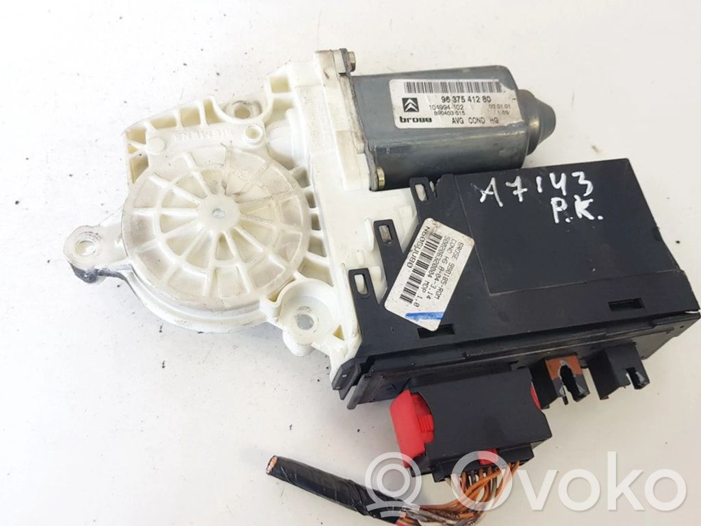 Citroen C5 Silnik regulatora szyby drzwi przednich 