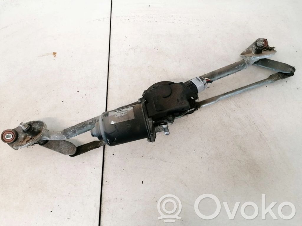 Toyota Avensis T250 Tiranti e motorino del tergicristallo anteriore