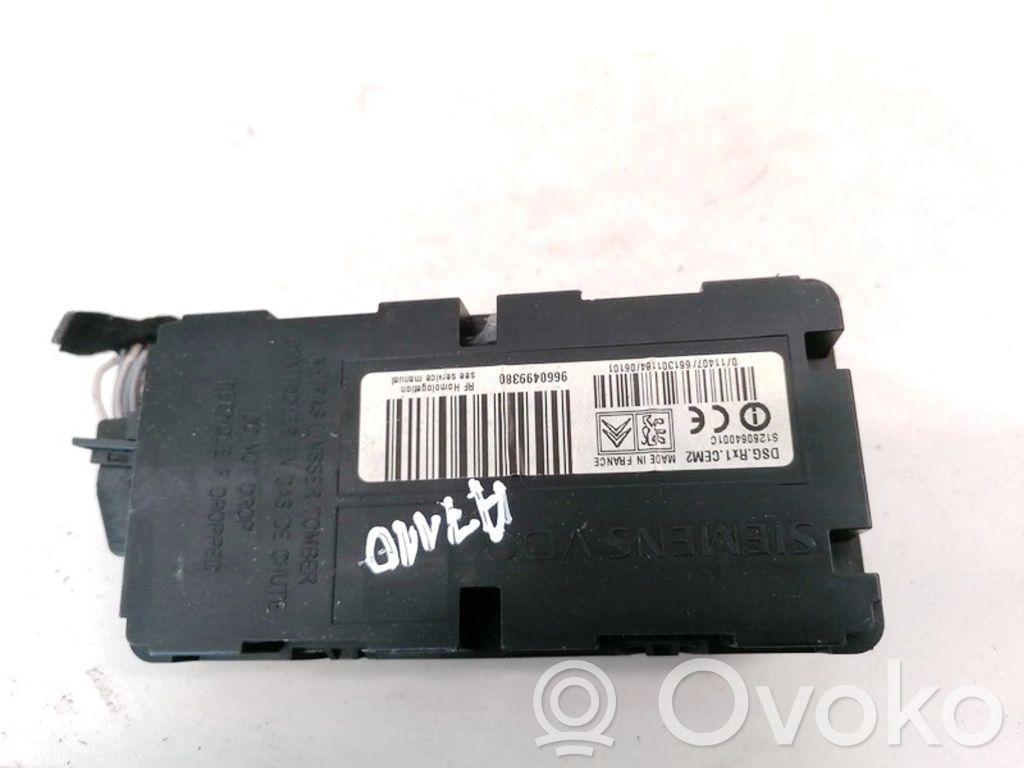 Peugeot 407 Sensor de presión del neumático 