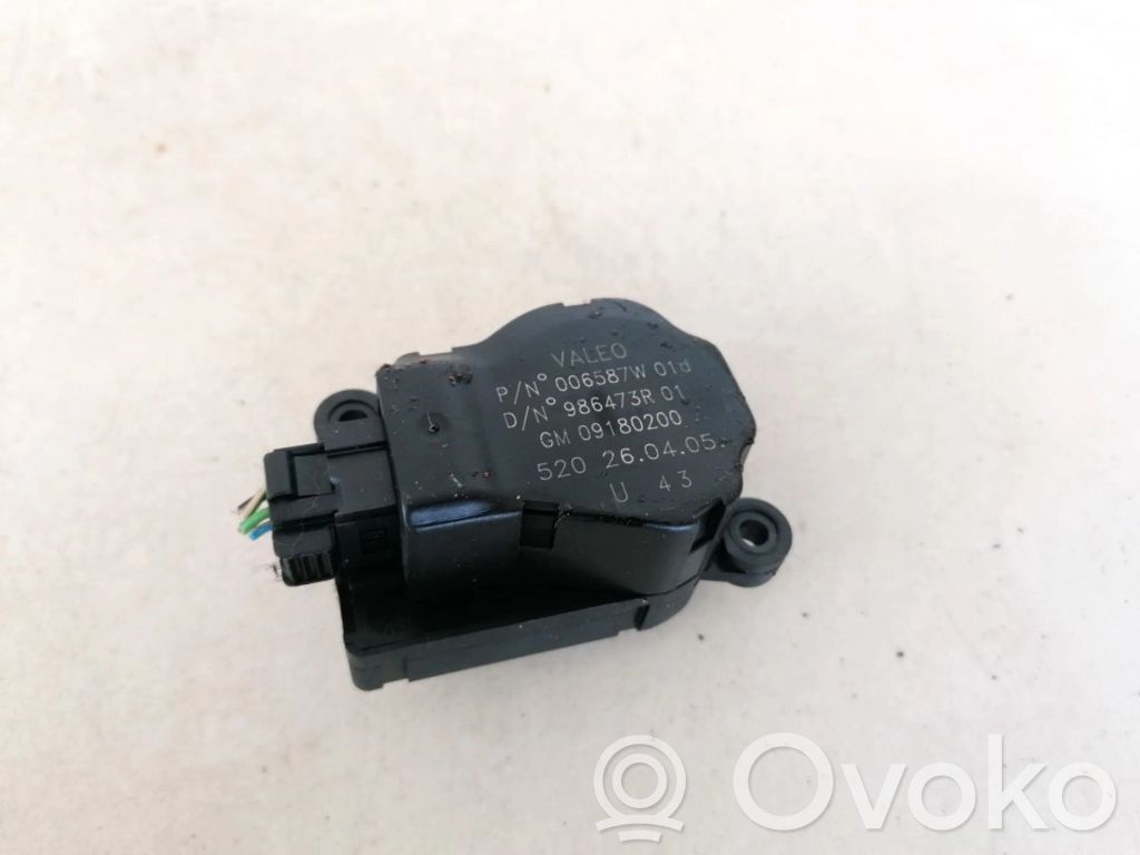 Opel Vectra C Motorino attuatore aria 