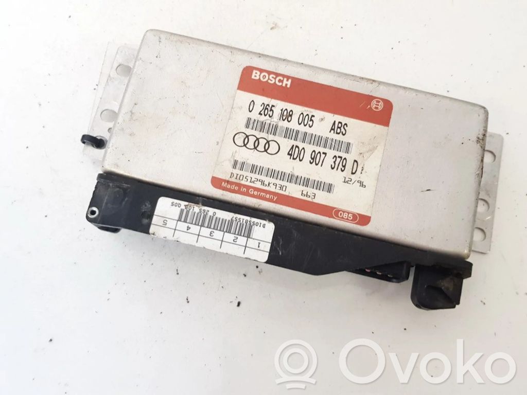 Sterownik / moduł ABS   0265108005,4D0907379D,0265108005,4D0907379D