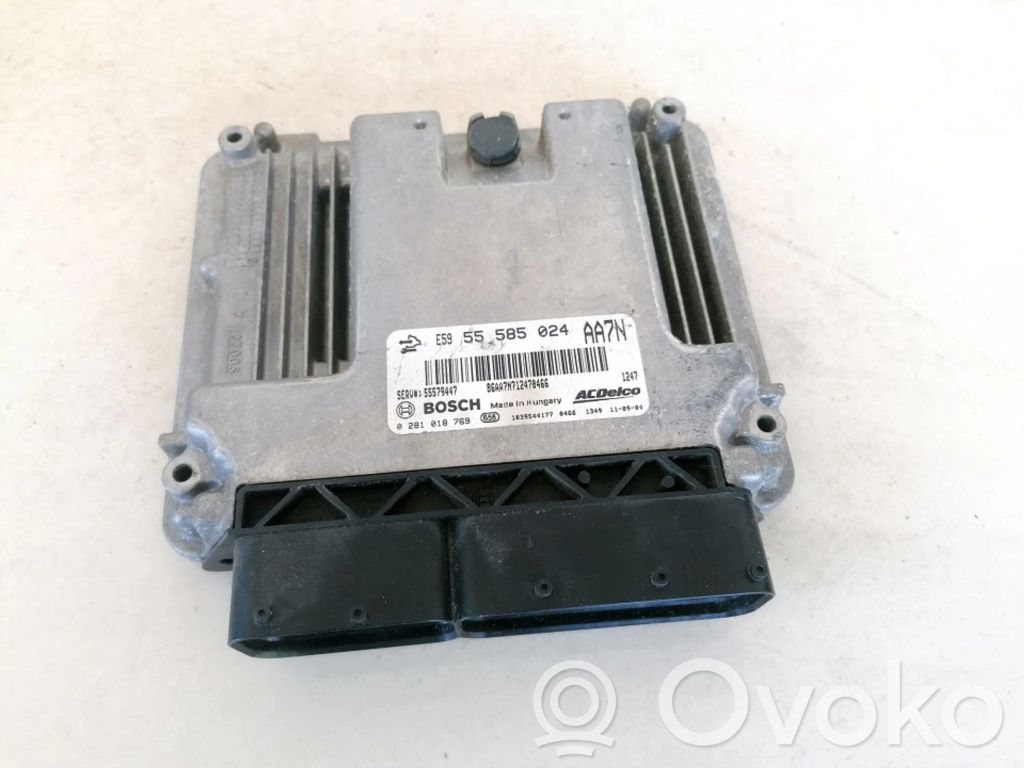 Engine control unit/module   0281018769,E5955585024,0281018769,1039544177,E5955585024