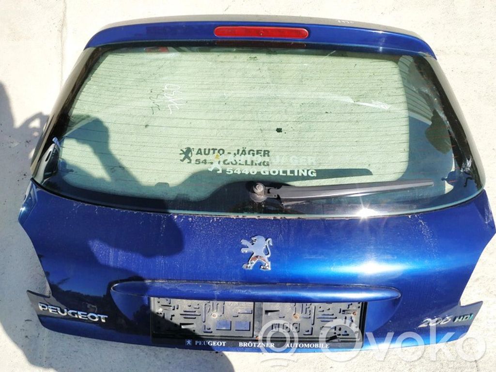 Peugeot 206 Tylna klapa bagażnika