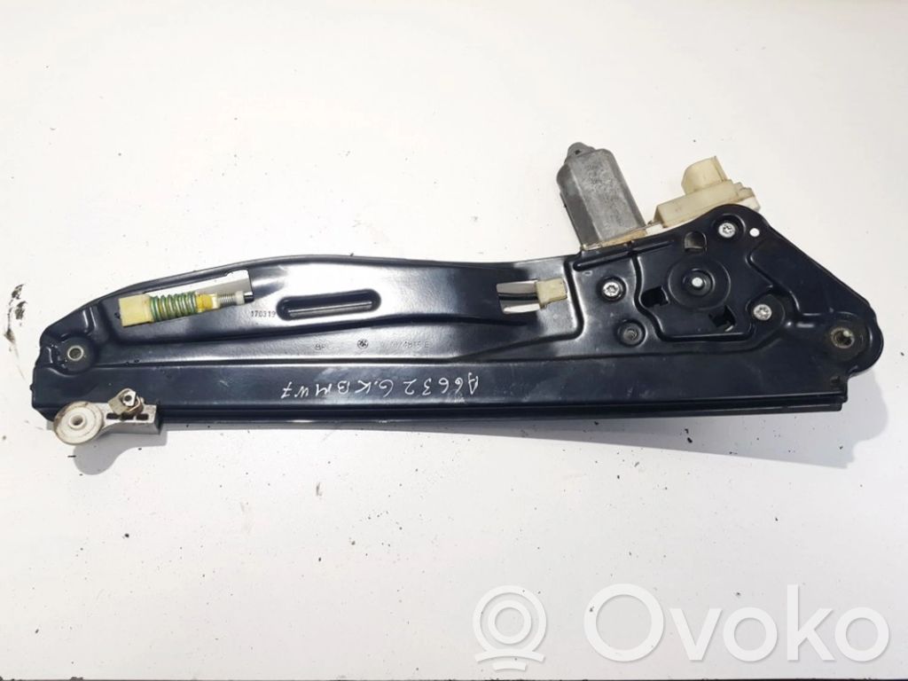 BMW 7 E65 E66 Mécanisme de lève-vitre avec moteur 