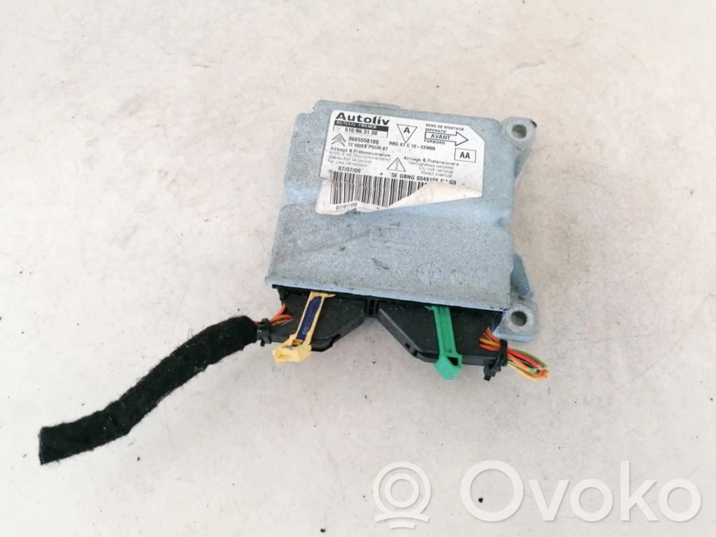 Centralina/modulo airbag   9665558180,610963100,608929500,610963100,9665558180