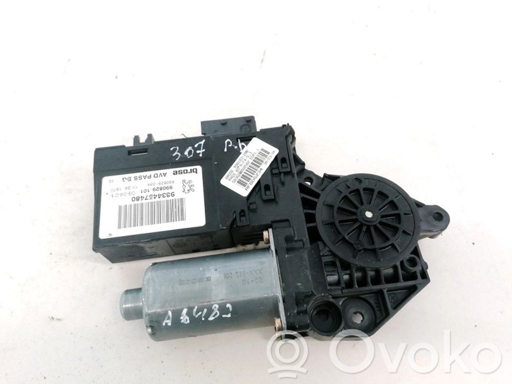 Peugeot 307 Motorino alzacristalli della portiera anteriore