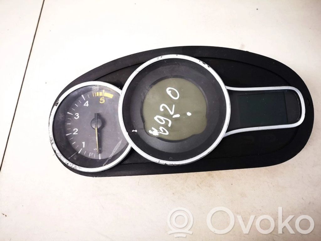 Renault Megane III Vitezometru (grup de instrumente) 