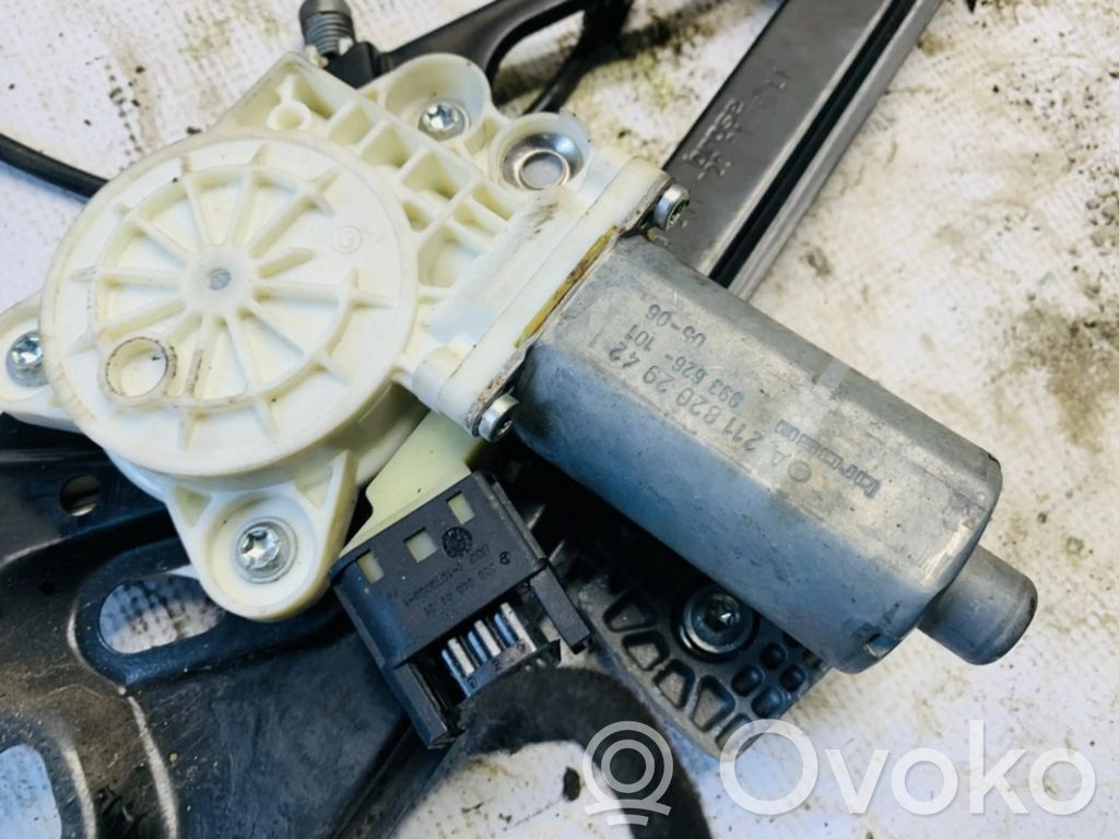Mercedes-Benz E W211 Motorino alzacristalli della portiera anteriore