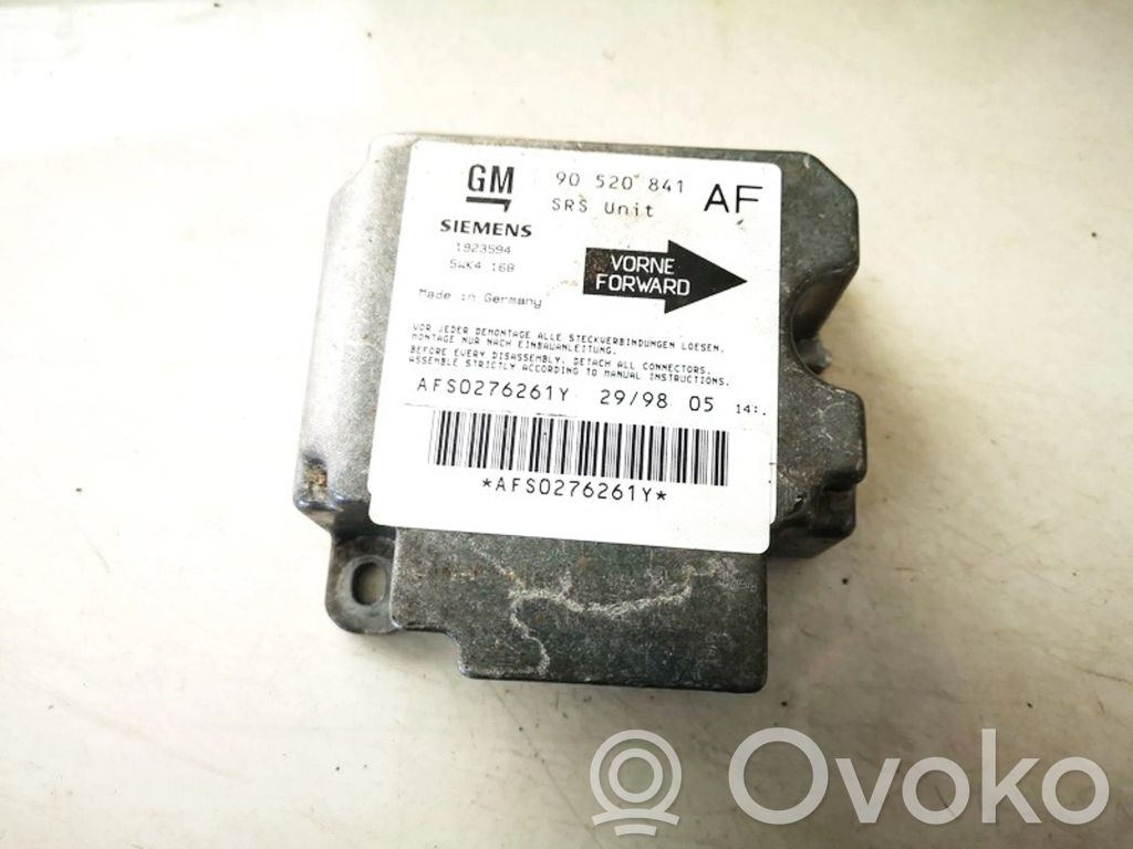 Opel Astra G Centralina/modulo airbag 