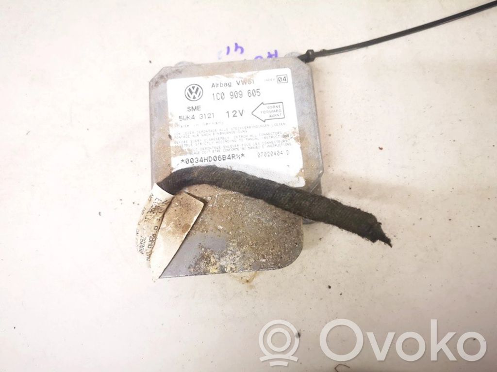 Unidad de control/módulo del Airbag   1C0909605,5WK43121,1C0909605,5WK43121