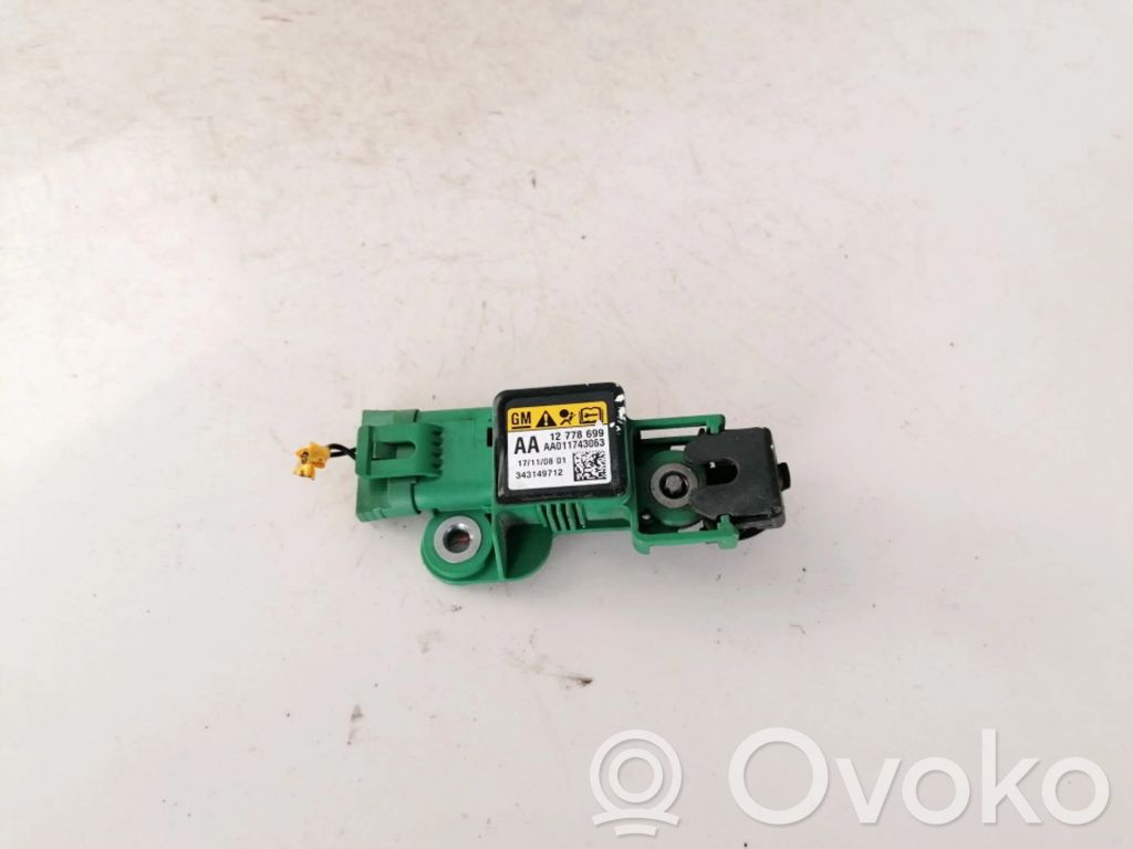 Sensor impacto/accidente para activar Airbag   12778699,AA011743063,12778699,343149712,AA011743063