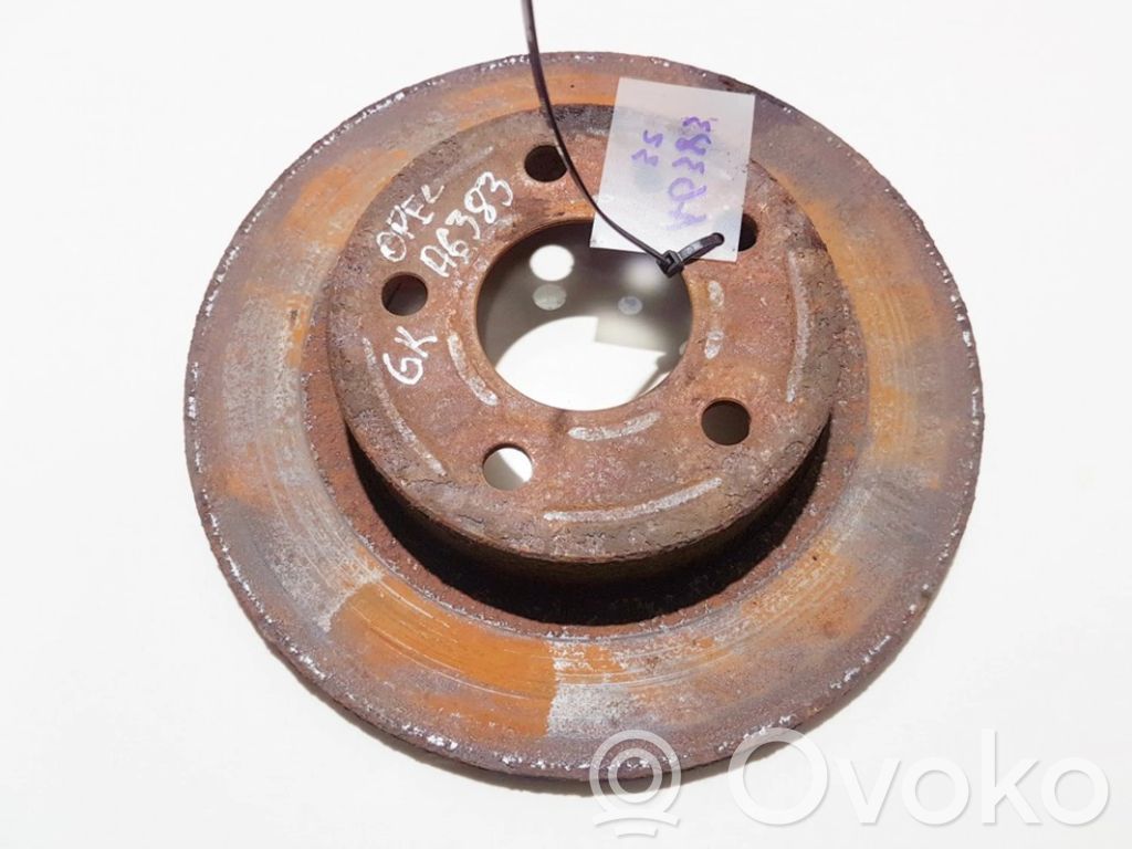 Opel Zafira A Bremsscheibe hinten 