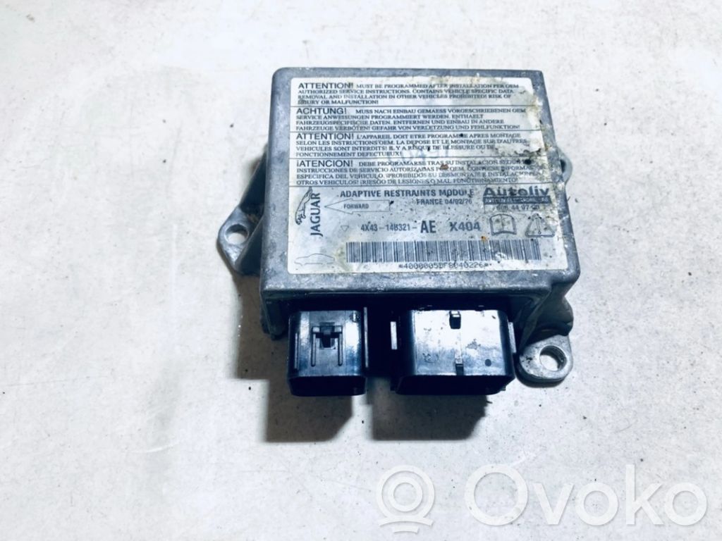 Jaguar X-Type Centralina/modulo airbag 