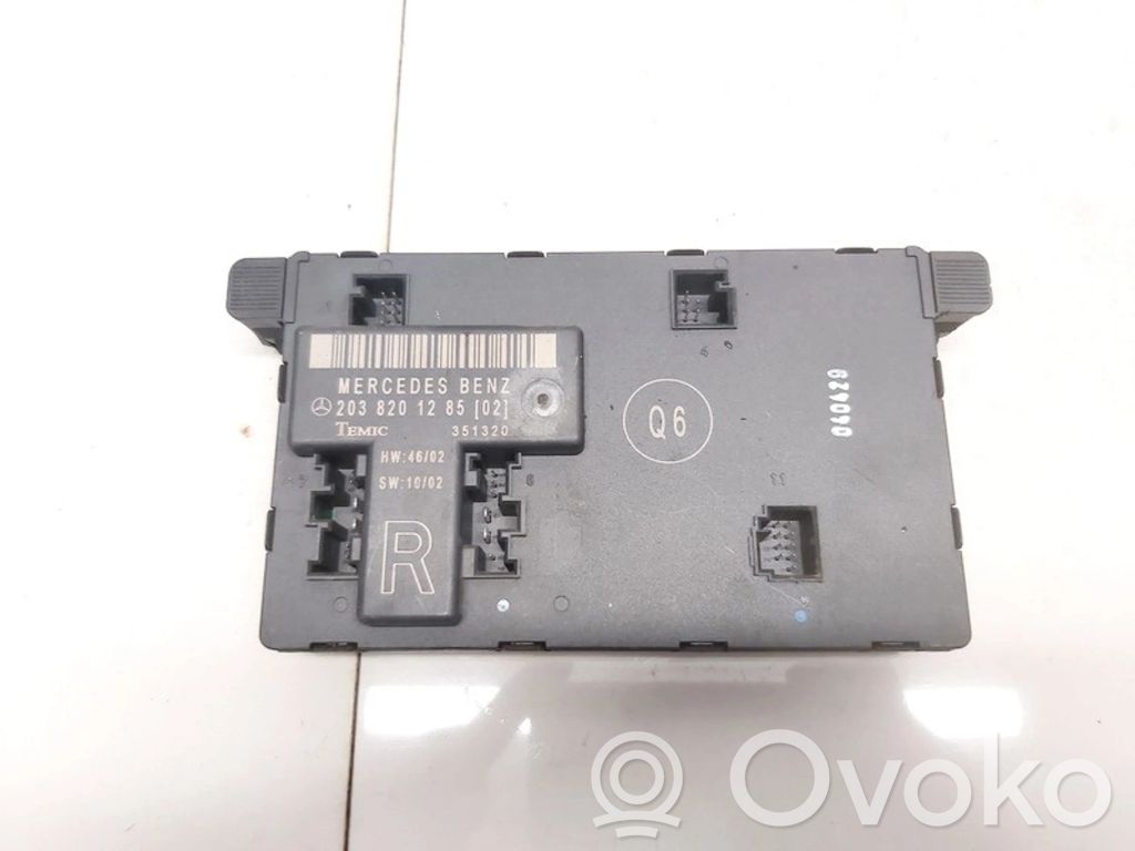 Mercedes-Benz C W203 Centralina/modulo portiere
