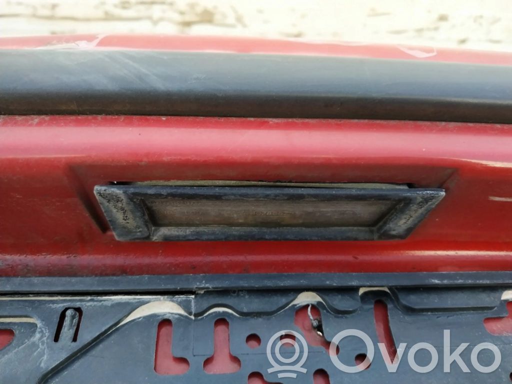 Éclairage de plaque d'immatriculation