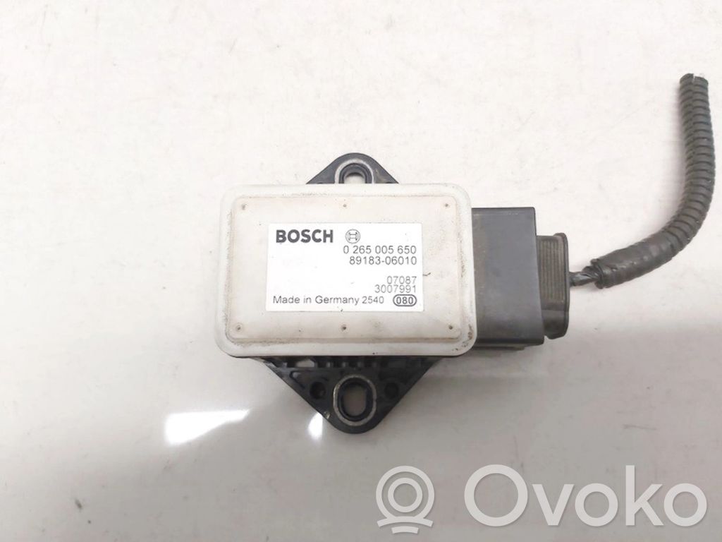 Toyota Auris 150 Sensore di imbardata accelerazione ESP 