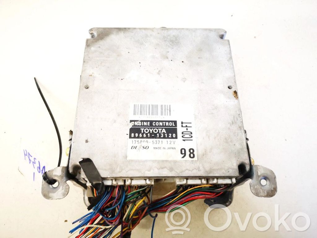 Toyota Corolla Verso E121 Unitate/modul de control motor 