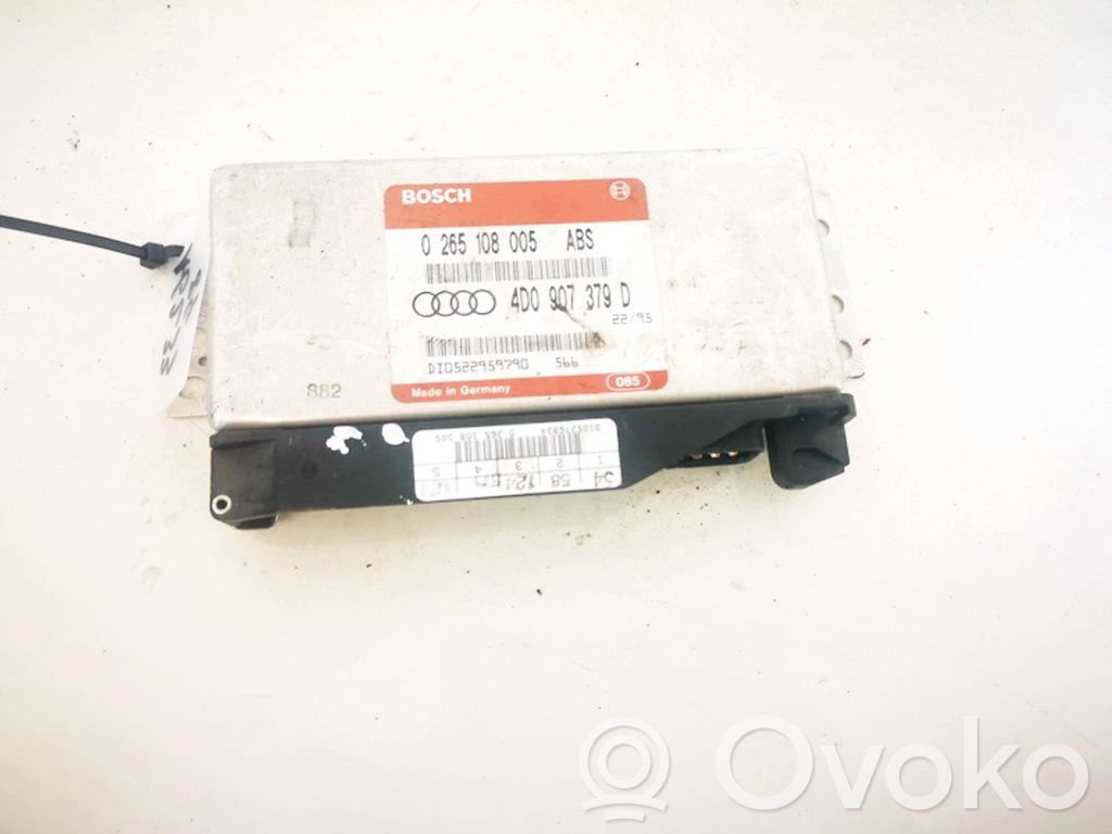 ABS-Steuergerät   0265108005,4D0907379D,0265108005,4D0907379D