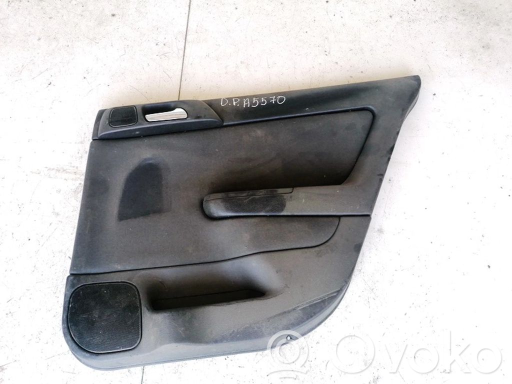 Opel Astra G Moldura del tarjetero de la puerta trasera