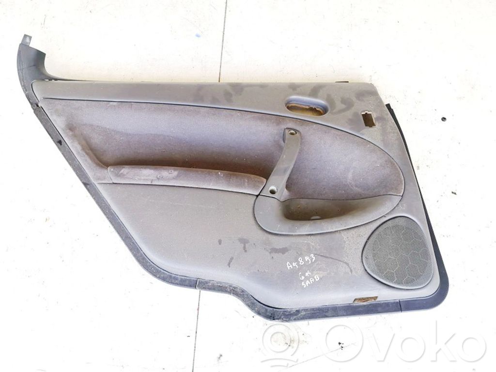 Saab 9-5 Garniture panneau de porte arrière 