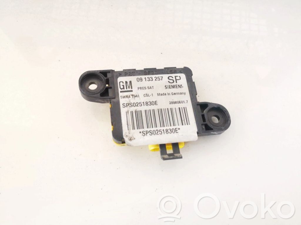 Opel Astra G Airbagsensor Crashsensor Drucksensor 