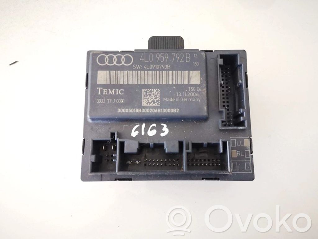 Audi Q7 4L Centralina/modulo portiere 