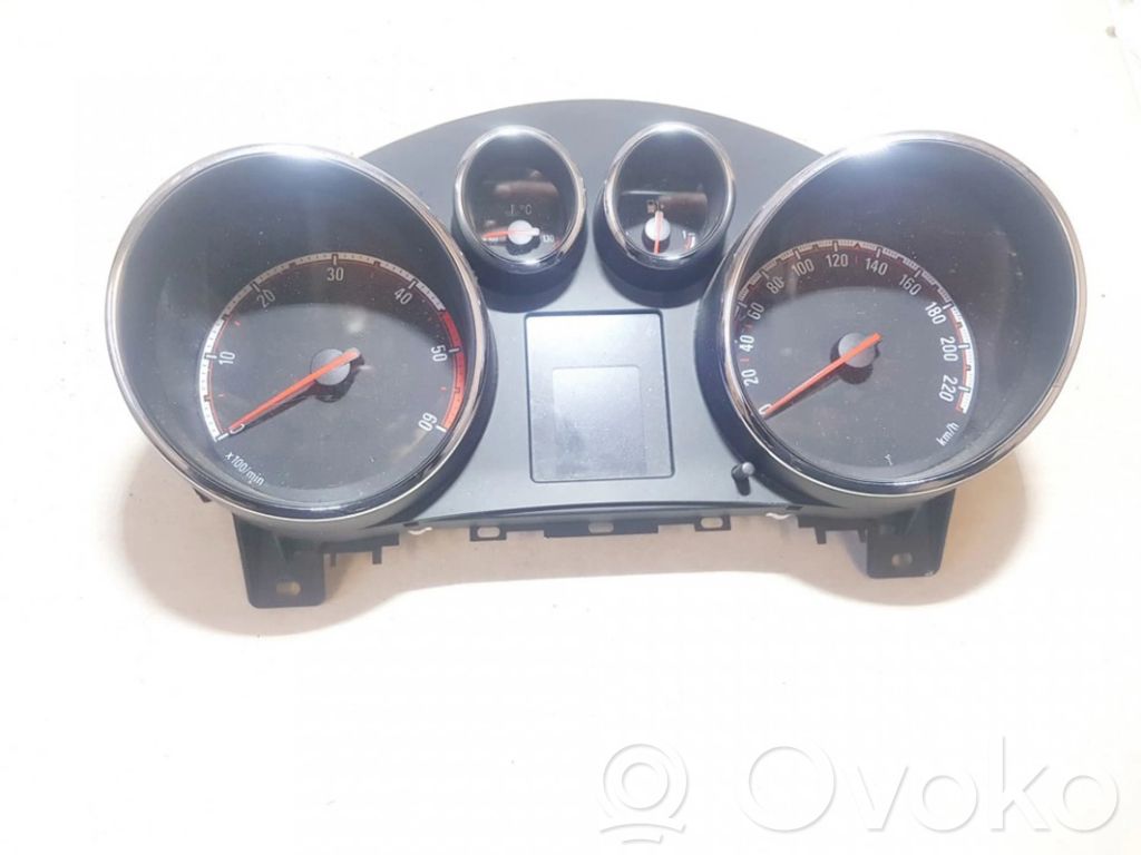 Opel Meriva B Tachimetro (quadro strumenti) 