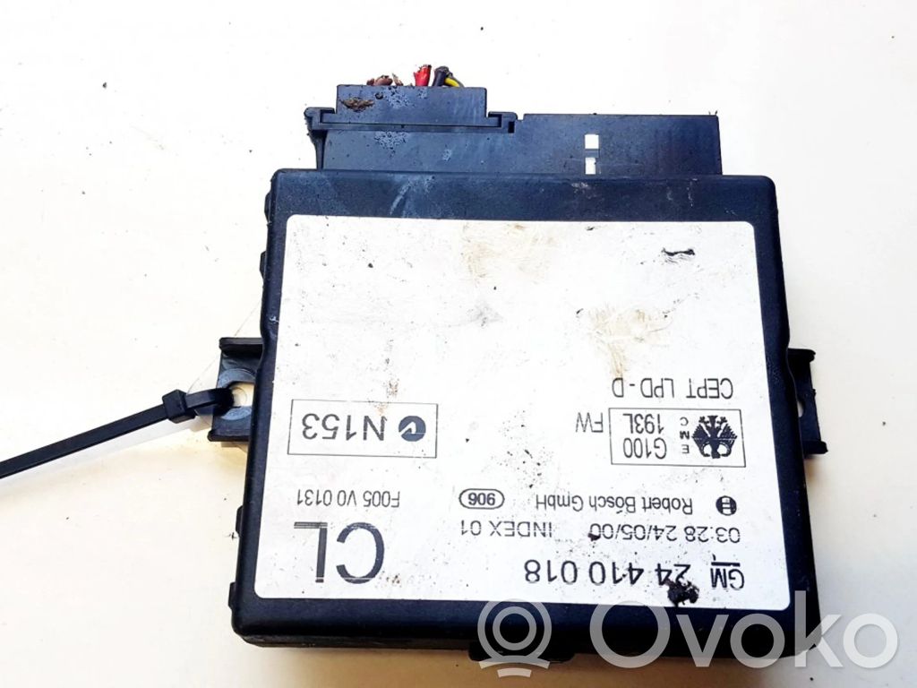 Opel Zafira A Modul confort 