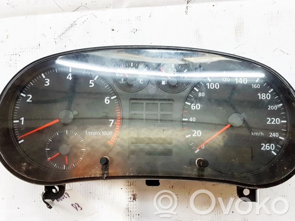 Audi A3 S3 8L Tachimetro (quadro strumenti) 