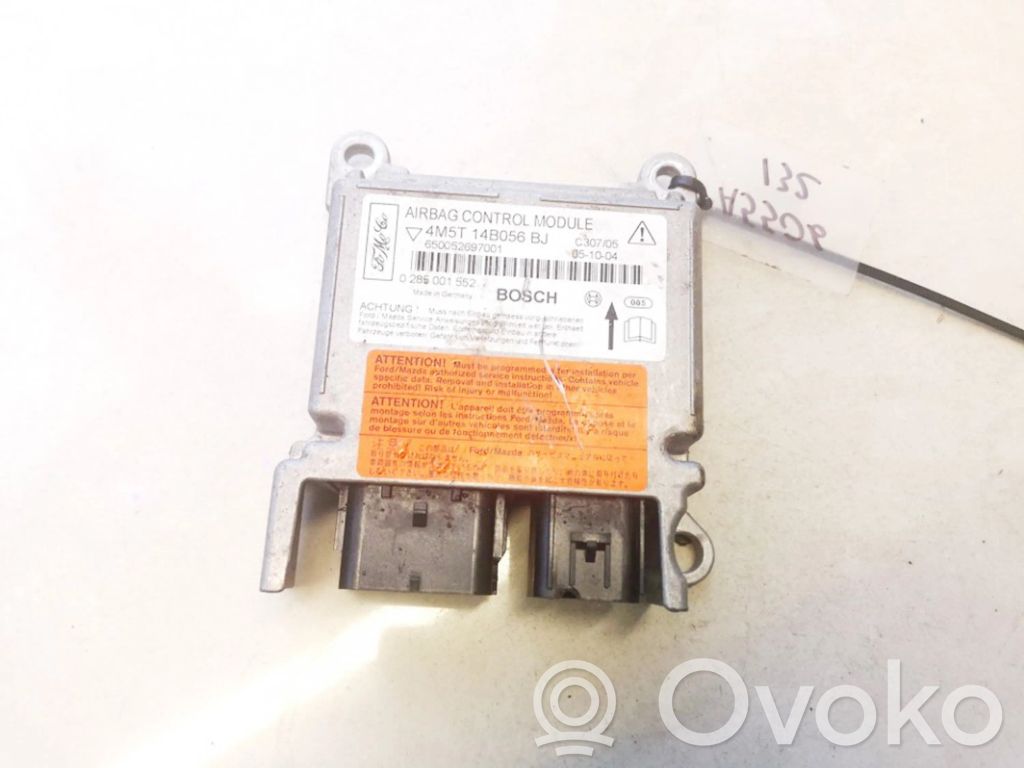 Unitate/modul de comandă airbaguri   4M5T14B056BJ,0285001552,0285001552,4M5T14B056BJ