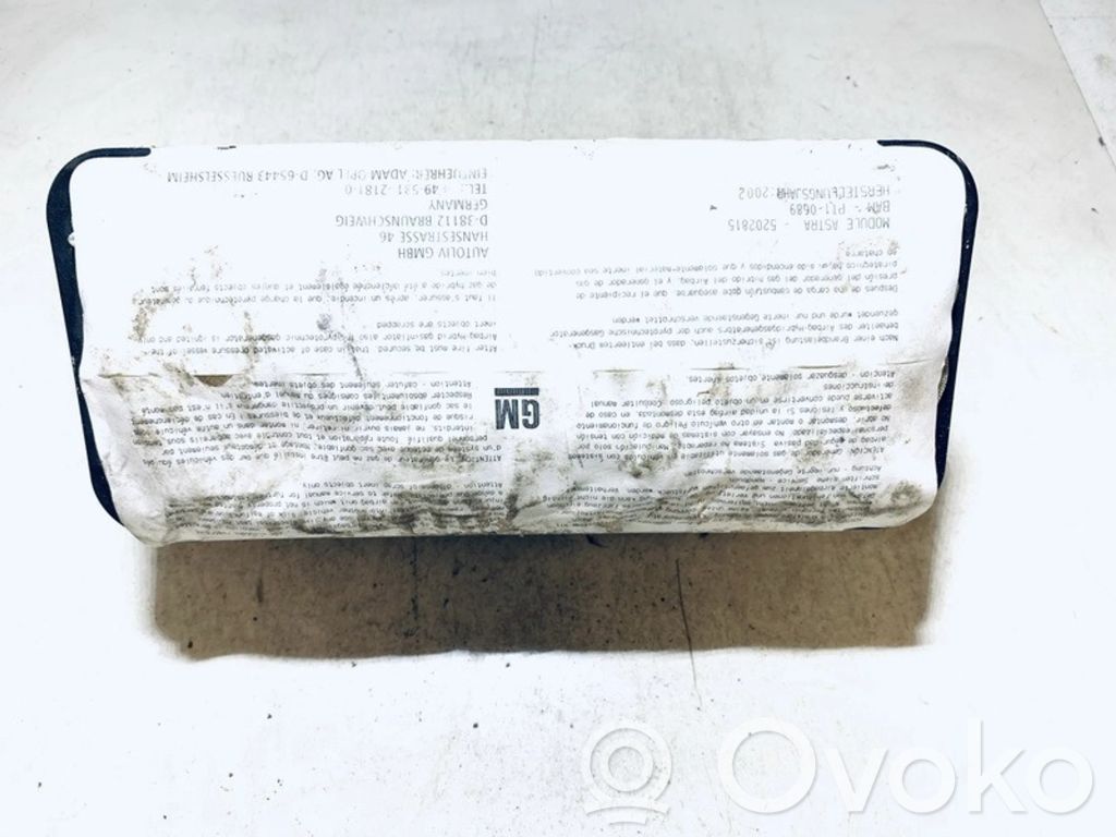 Opel Astra G Airbag del passeggero 