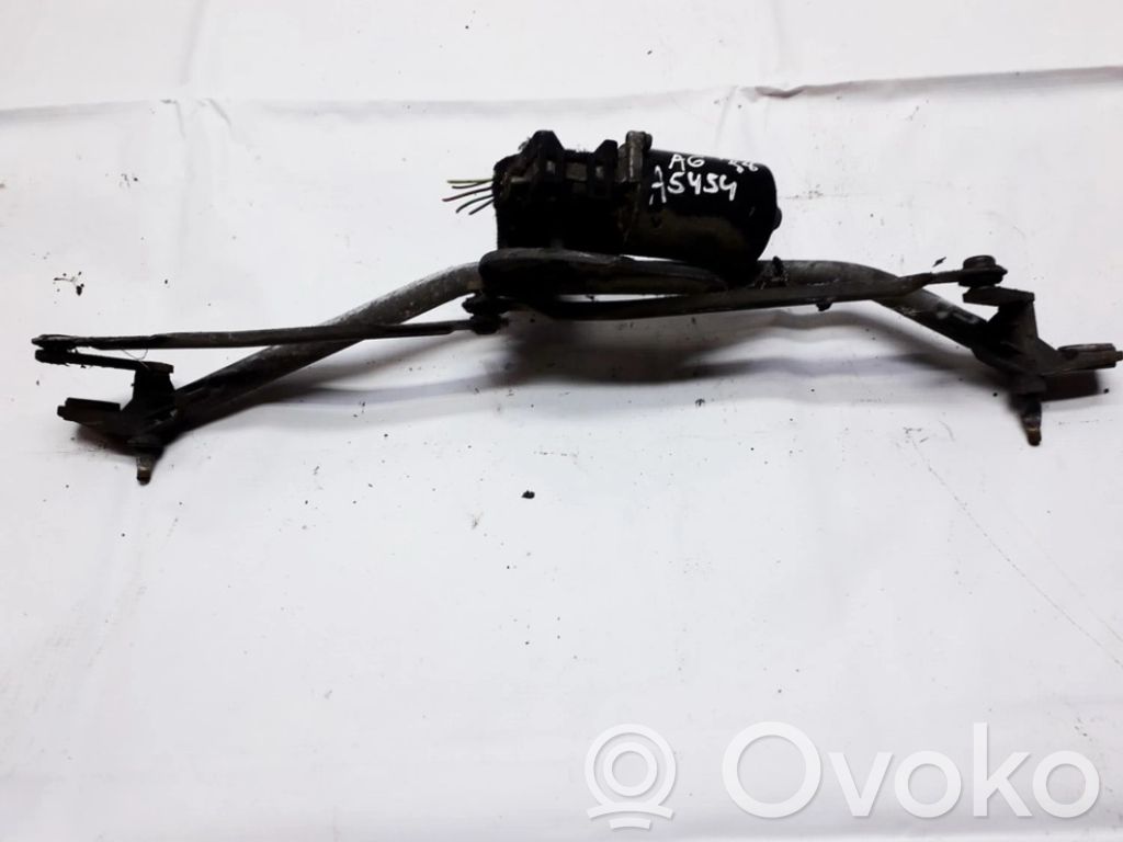 Audi A6 S6 C5 4B Tiranti e motorino del tergicristallo anteriore 