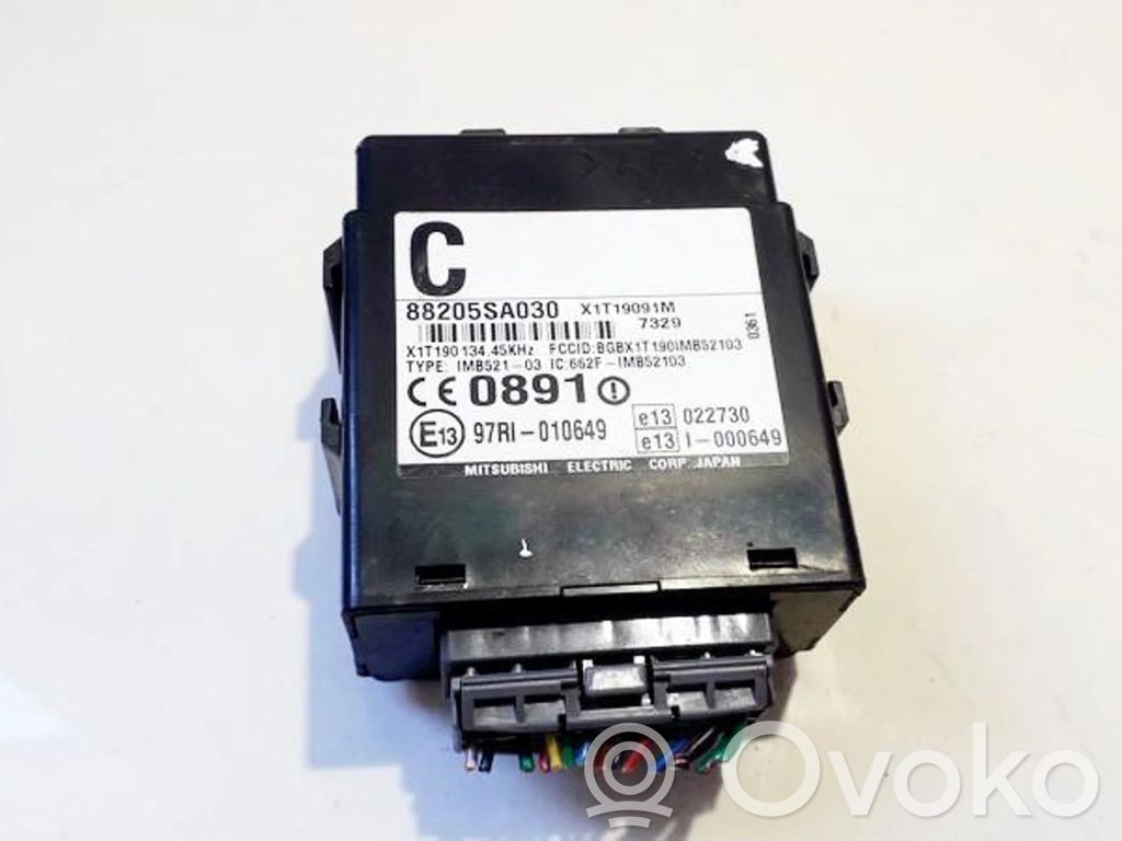 Centralina/modulo immobilizzatore   88205SA030,X1T19091M,88205SA030,X1T19091M
