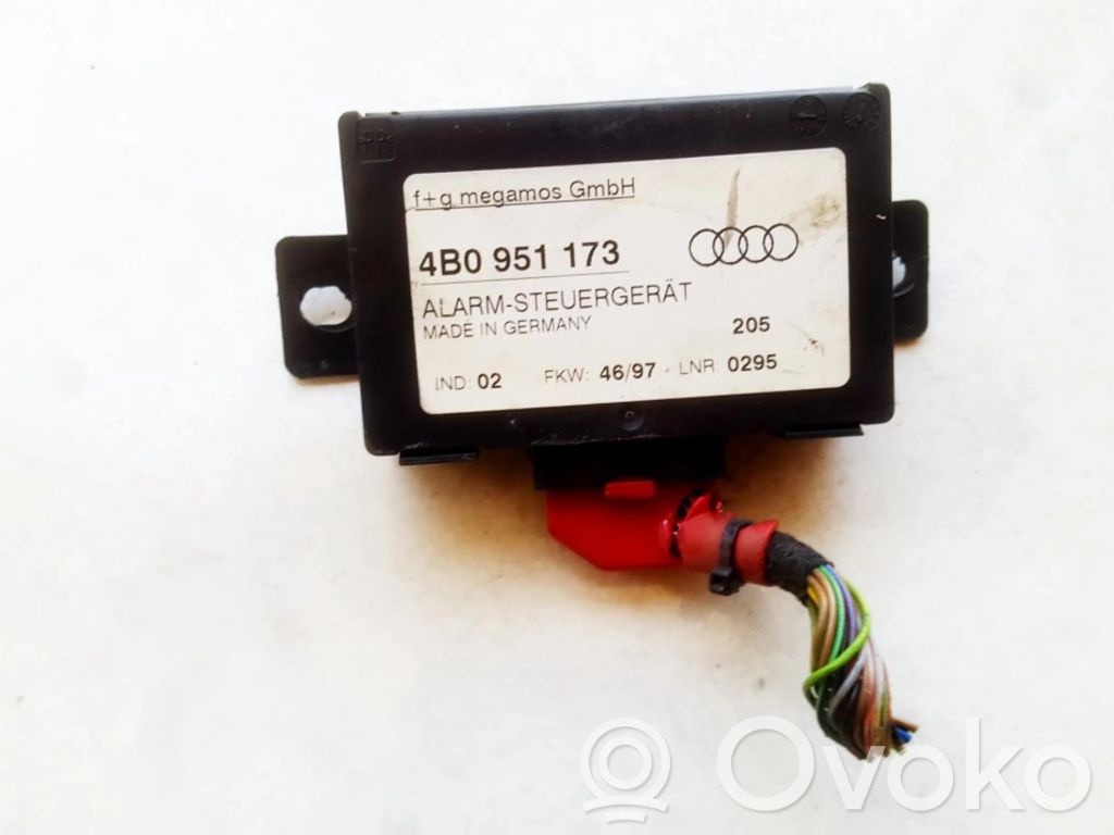 Audi A6 S6 C5 4B Centralina/modulo allarme 
