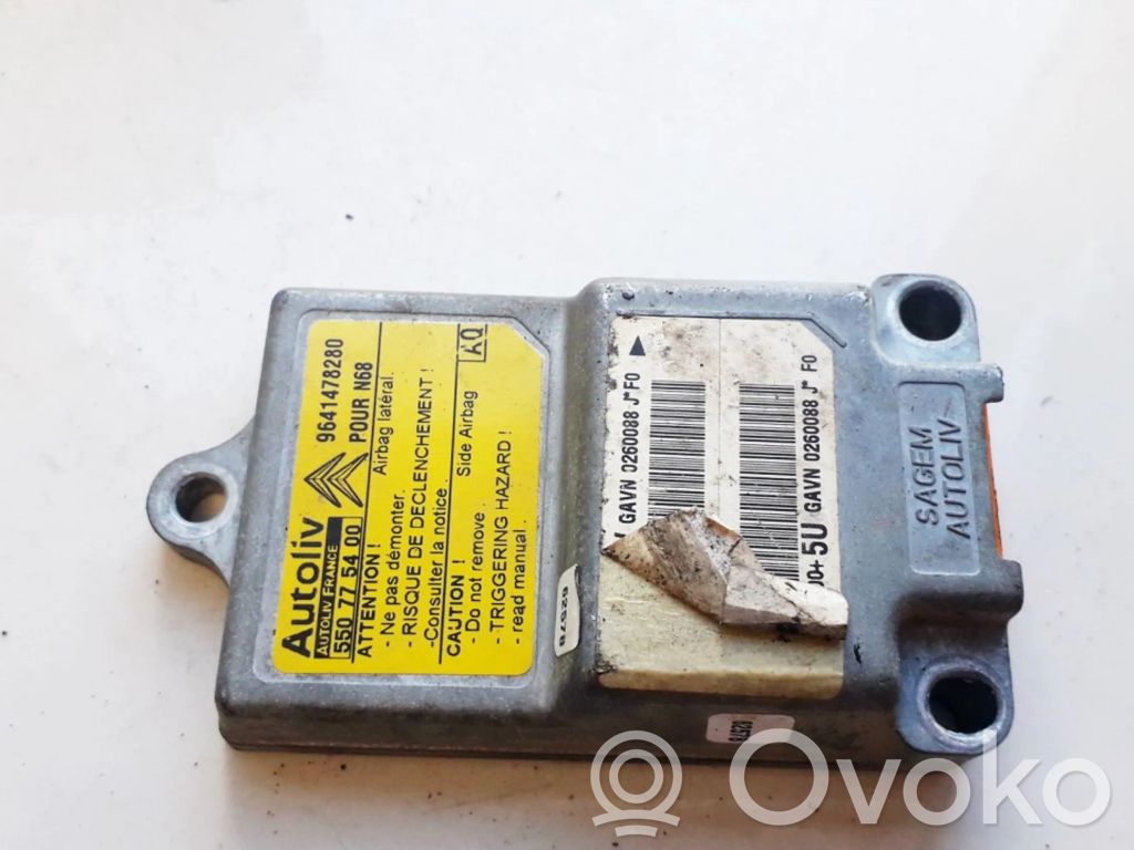 Citroen Xsara Picasso Centralina/modulo airbag