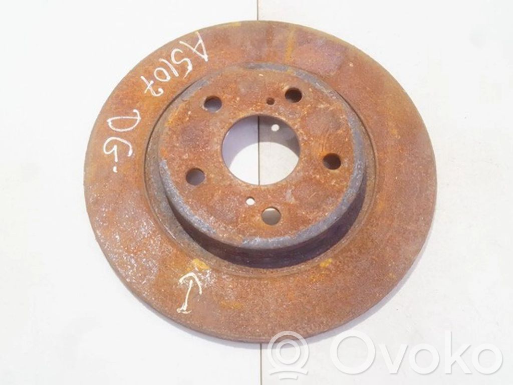 Toyota Avensis T270 Disque de frein arrière 