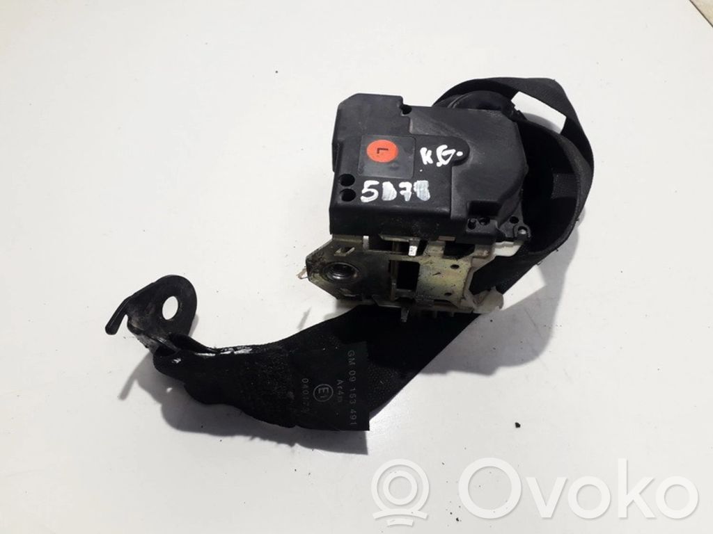 Opel Astra G Cintura di sicurezza posteriore 