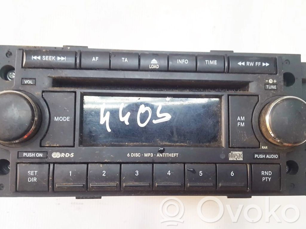 Jeep Patriot Unità principale autoradio/CD/DVD/GPS 