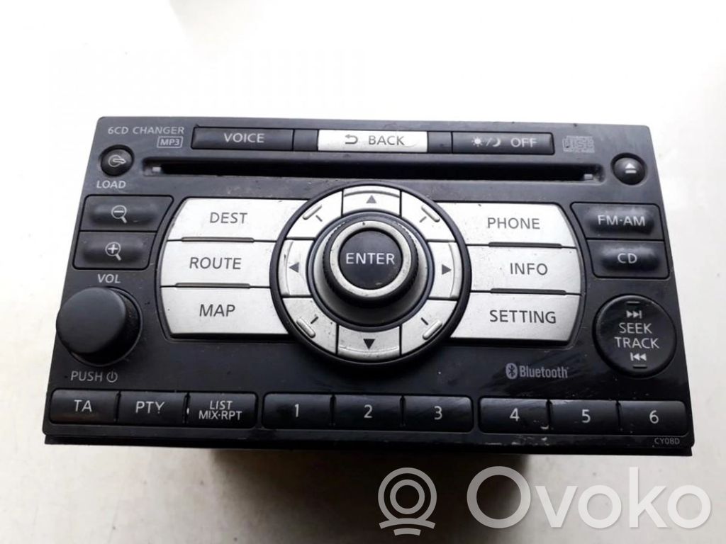 Nissan X-Trail T31 Unità principale autoradio/CD/DVD/GPS 