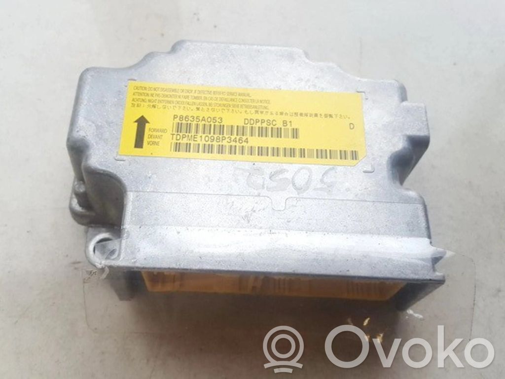 Airbag control unit/module   P8635A053,DDPPSCB1,DDPPSCB1,P8635A053
