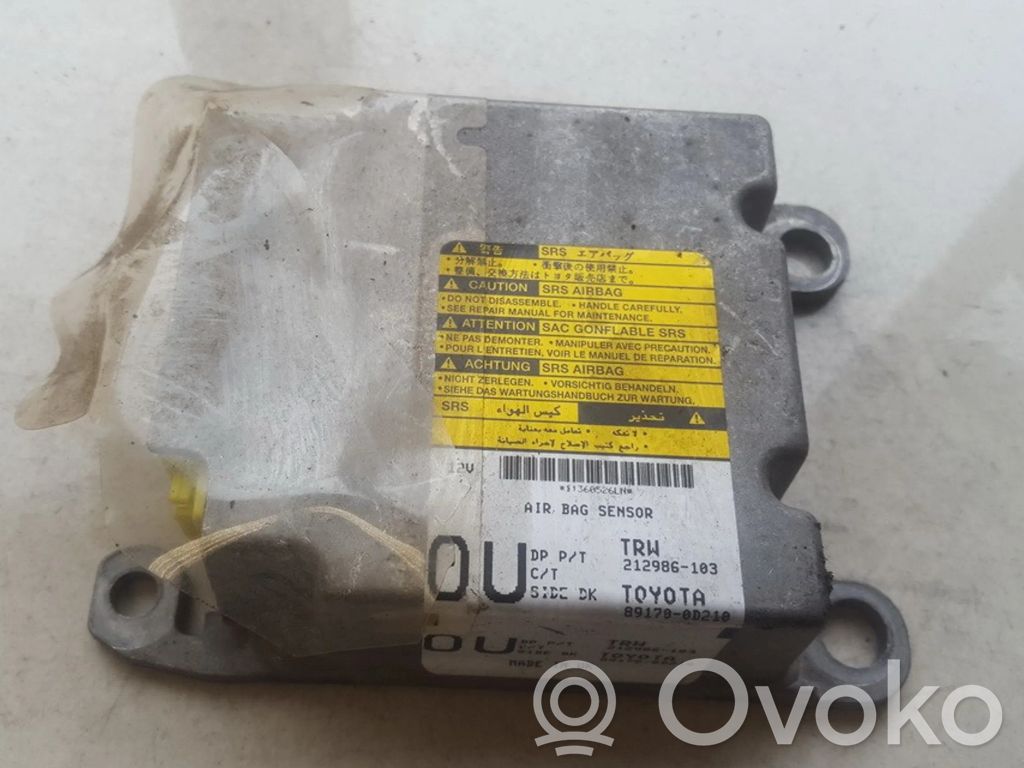 Toyota Yaris Centralina/modulo airbag 