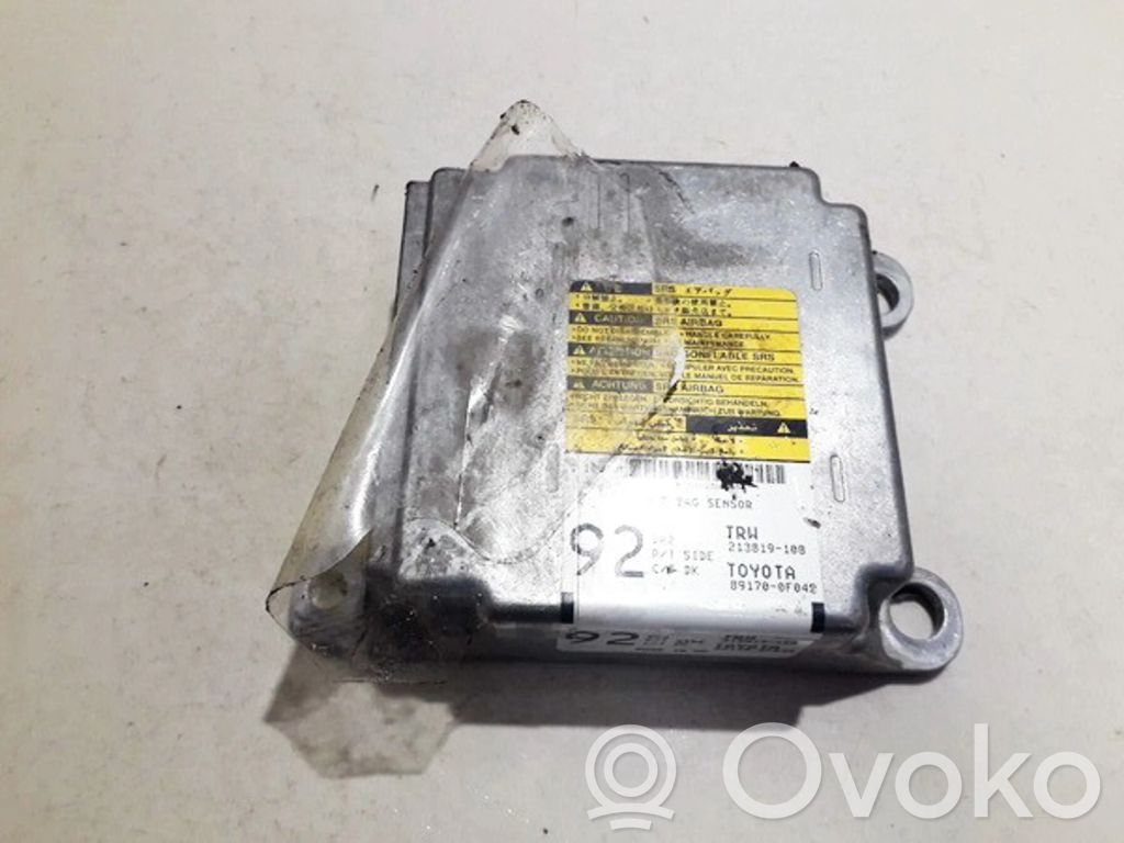 Centralina/modulo airbag   891700F042,213819108,213819108,891700F042