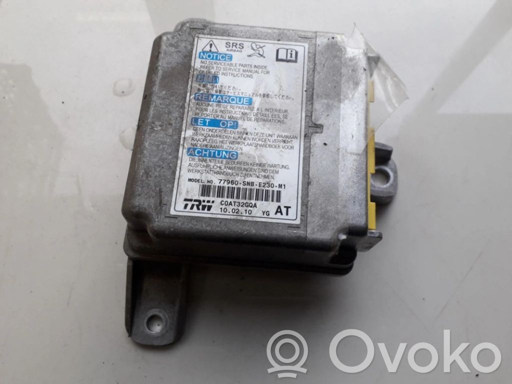 Honda Civic Sterownik / Moduł Airbag 