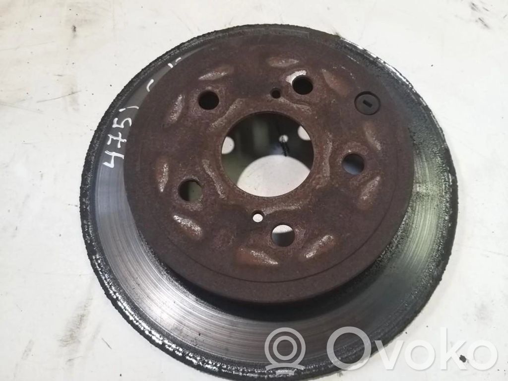 Toyota Corolla Verso AR10 Disque de frein arrière 