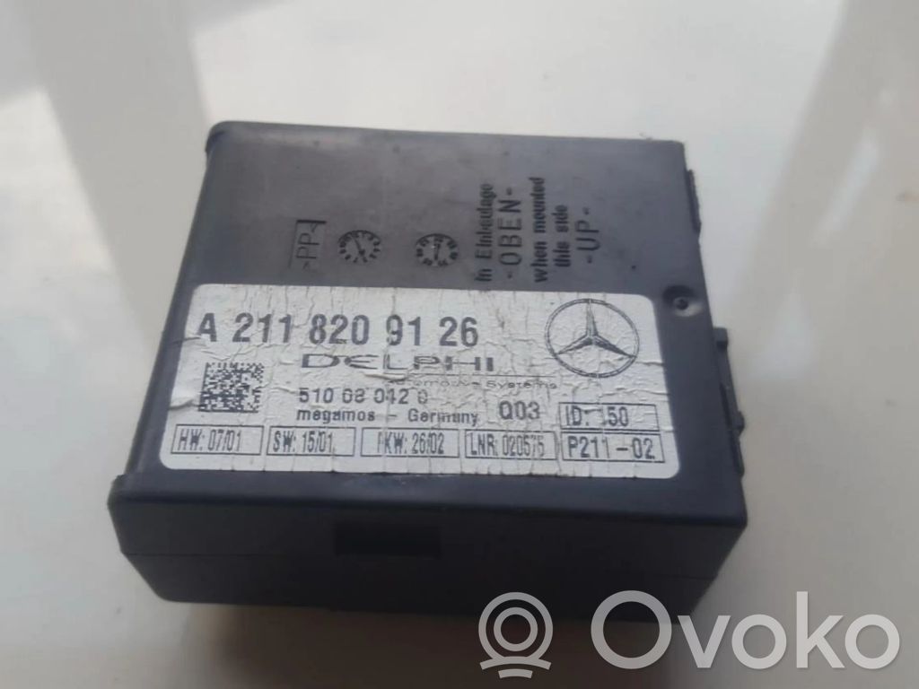 Sterownik / Moduł alarmu   A2118209126,51008042G,51008042G,A2118209126
