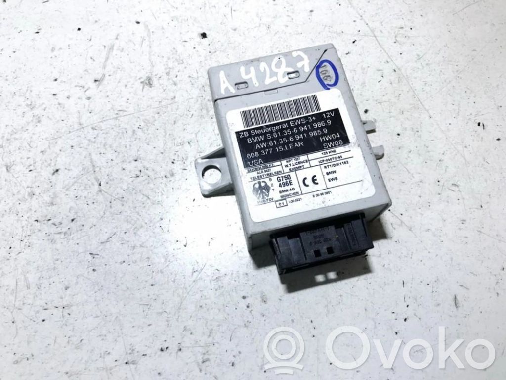 BMW X5 E53 Unitate/modul comandă imobilizator 