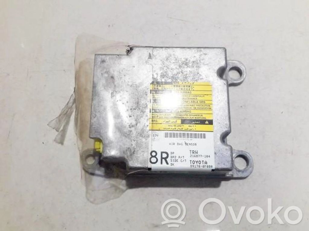 Toyota Corolla Verso AR10 Centralina/modulo airbag 