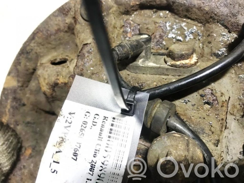 Renault Clio III ABS Sensor hinten 